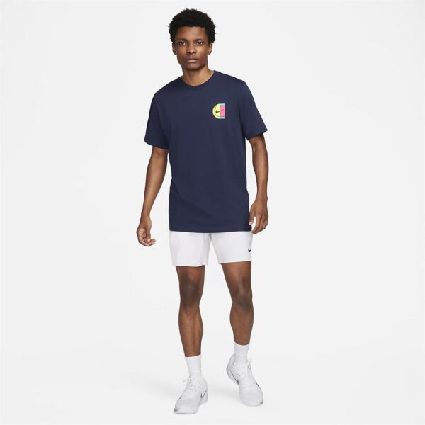 تی شرت تنیس مردانه نایک Nike Court Open- سرمه ای