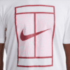 تیشرت تنیس مردانه نایک NikeCourt Dri-FIT- سفید/قرمز