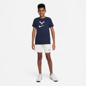 تی شرت تنیس پسرانه نایک Nike Dri-Fit Rafa- سرمه ای