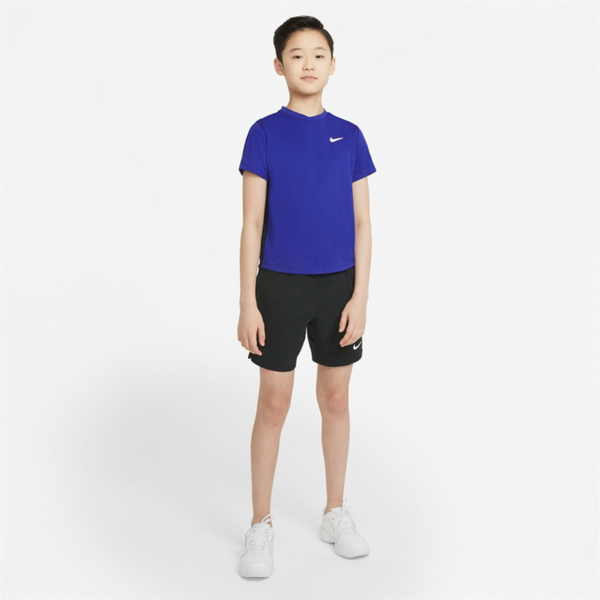 تی شرت تنیس بچگانه نایک NikeCourt Dri-FIT Victory- آبی