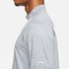 تی شرت نیم زیپ تنیس مردانه نایک NikeCourt Dri-FIT- طوسی