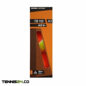 توپ تنیس آرتنگو ARTENGO TB110 پک سه تایی- نارنجی