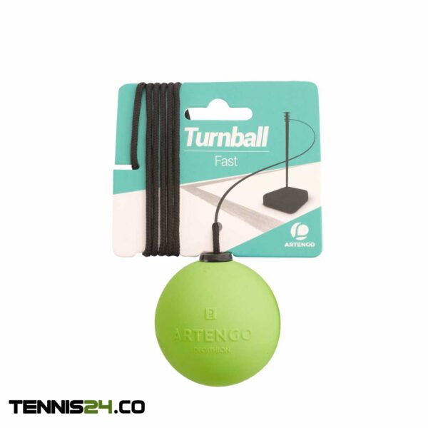 توپ لاستیکی تنیس آرتنگو Artengo Turnball Fast Speedball- سبز
