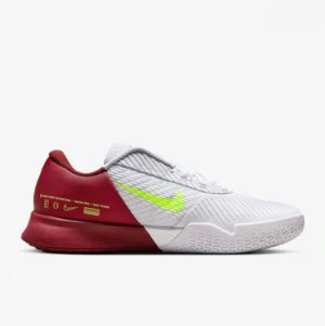 کفش تنیس مردانه نایک NikeCourt AirZoom Vapor Pro2 – سفید/زرشکی