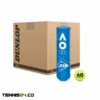 توپ تنیس دانلوپ Dunlop/Ao کارتن 18 تایی قوطی 4 تایی