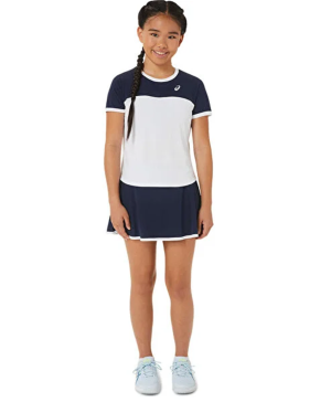 تی شرت تنیس دخترانه اسیکس Asics Tennis SS Top- سفید