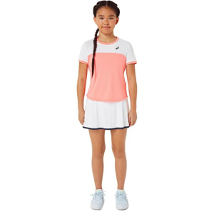 تی شرت تنیس دخترانه اسیکس Asics Tennis SS Top- صورتی