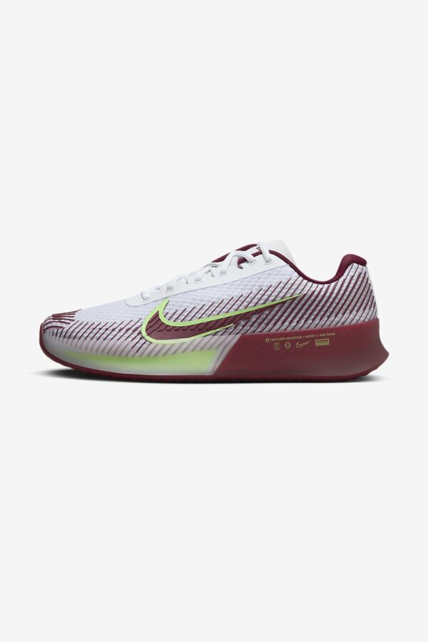 کفش تنیس مردانه نایک NikeCourt Air Zoom Vapor 11- سفید/زرشکی