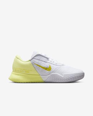 کفش تنیس زنانه نایک NikeCourt Air Zoom Vapor Pro 2- سفید/زرد