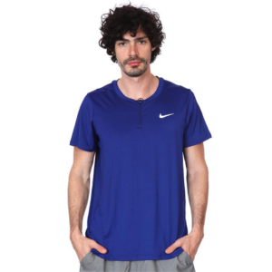 پلوشرت تنیس مردانه نایک NikeCourt Dri-FIT Advantage- آبی