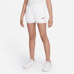 شلوارک تنیس دخترانه نایک Nike Court Dri-Fit Victory- سفید