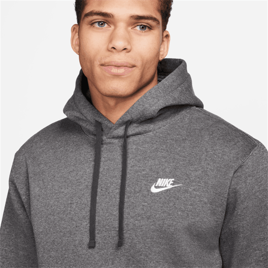 هودی ورزشی مردانه نایک Nike Sportswear Club Fleece- خاکستری