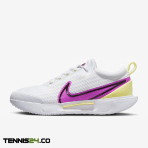 کفش تنیس زنانه نایک NikeCourt Air Zoom Pro- سفید/ صورتی