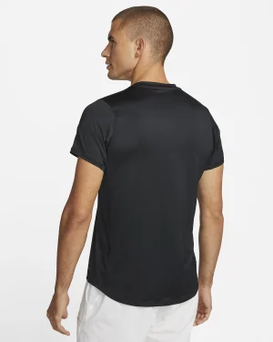 تی شرت تنیس مردانه نایک NikeCourt Dri-FIT Advantage- مشکی