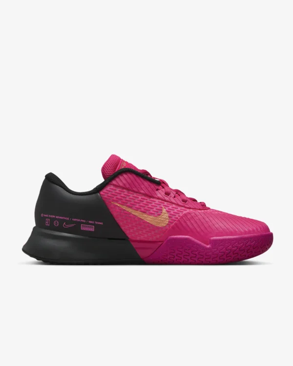 کفش تنیس زنانه نایک NikeCourt Air Zoom Vapor Pro2 Premium- صورتی/مشکی