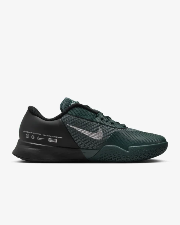کفش تنیس مردانه نایک NikeCourt Air Zoom Vapor Pro2 Premium- یشمی/مشکی