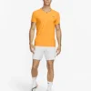 پلوشرت تنیس مردانه نایک NikeCourt Dri-FIT ADV Slam- نارنجی