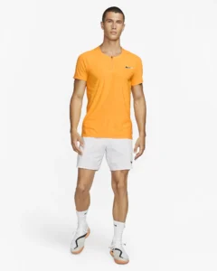 پلوشرت تنیس مردانه نایک NikeCourt Dri-FIT ADV Slam- نارنجی