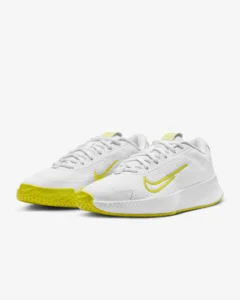کفش تنیس زنانه نایک NikeCourt Vapor Lite 2- سفید/زرد