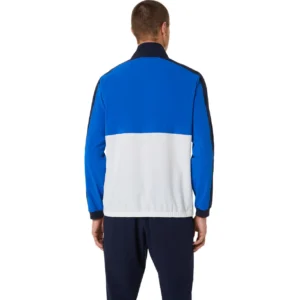 سویشرت تنیس مردانه اسیکس Asics Men Match Jacket- آبی/سفید