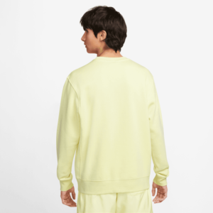 تی شرت ورزشی مردانه نایک Nike Sportswear Club Fleece- زرد