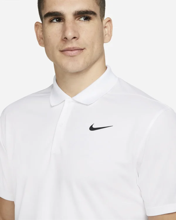 پلوشرت تنیس مردانه نایک Nike Court Dri-FIT- سفید