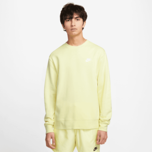 تی شرت ورزشی مردانه نایک Nike Sportswear Club Fleece- زرد