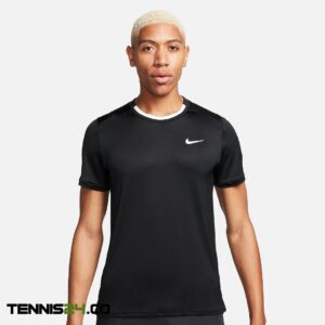 تی شرت تنیس مردانه نایک NikeCourt Advantage Dri-FIT- مشکی