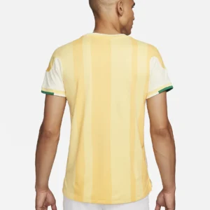 تی شرت تنیس مردانه نایک NikeCourt Slam Dri-FIT- زرد