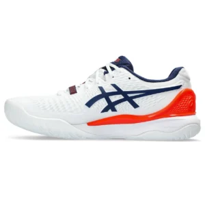 کفش تنیس مردانه اسیکس Asics Gel-Resolution 9 – سفید/نارنجی