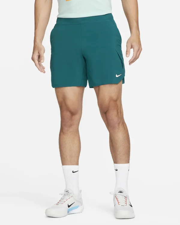 شلوارک تنیس مردانه نایک NikeCourt Dri-FIT Slam- سبز