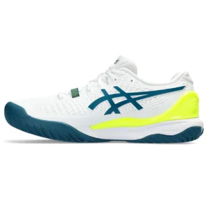 کفش تنیس مردانه اسیکس Asics Gel-Resolution 9- سفید/زرد