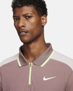 پلوشرت تنیس مردانه نایک NikeCourt Slam Dri-FIT ADV- صورتی