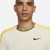 تی شرت تنیس مردانه نایک NikeCourt Slam Dri-FIT- زرد