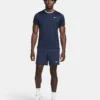 تی شرت تنیس مردانه نایک NikeCourt Advantage Dri-FIT- سرمه ای