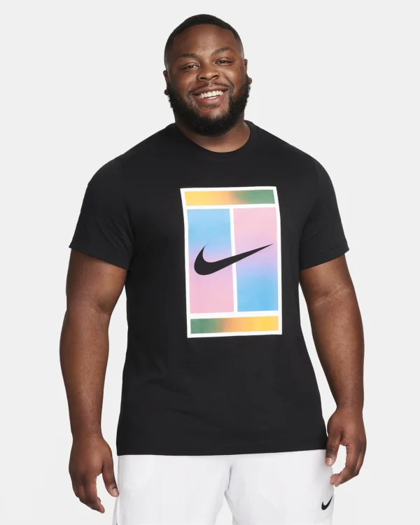 تیشرت تنیس مردانه نایک Nike Court Dri-FIT- مشکی