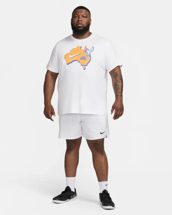 تیشرت تنیس مردانه نایک NikeCourt – سفید