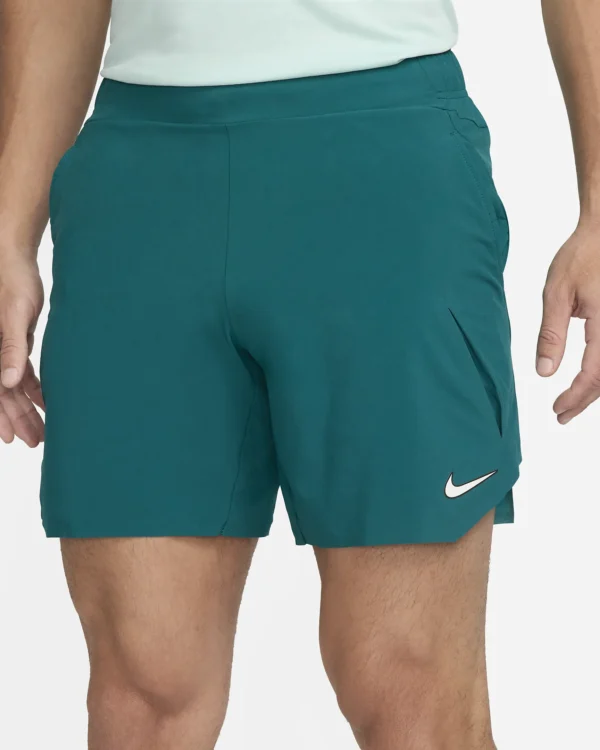 شلوارک تنیس مردانه نایک NikeCourt Dri-FIT Slam- سبز