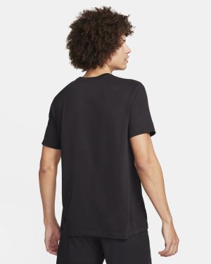تی شرت تنیس مردانه نایک Rafa NikeCourt Dri-FIT- مشکی