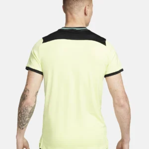 تی شرت تنیس مردانه نایک NikeCourt Advantage Dri-FIT- زرد