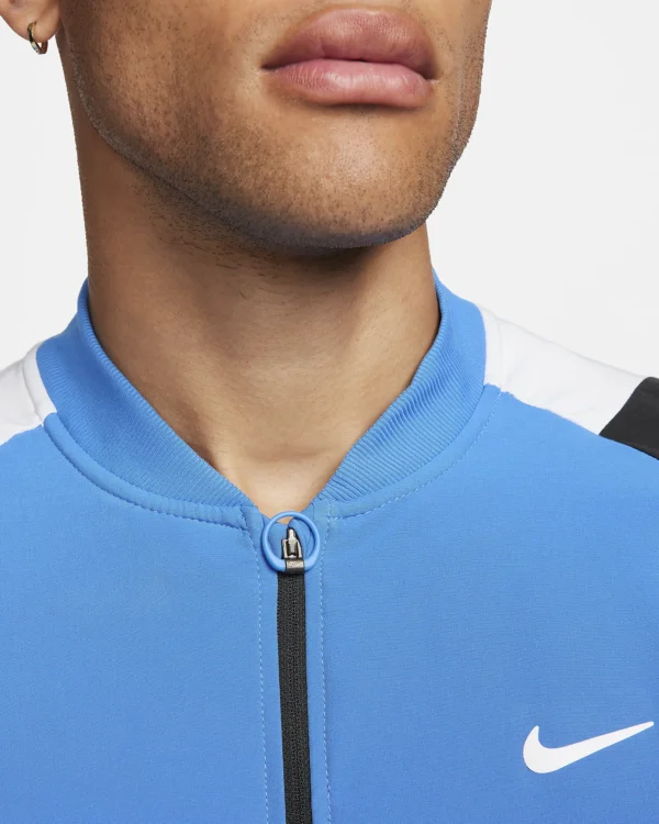 سویشرت تنیس مردانه نایک NikeCourt Advantage Dri-FIT- آبی