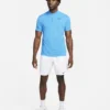 پلوشرت تنیس مردانه نایک NikeCourt Dri-FIT Blade- آبی - Image 5