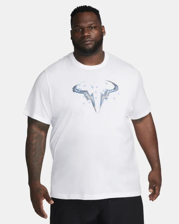 تی شرت تنیس مردانه نایک Rafa NikeCourt Dri-FIT- سفید