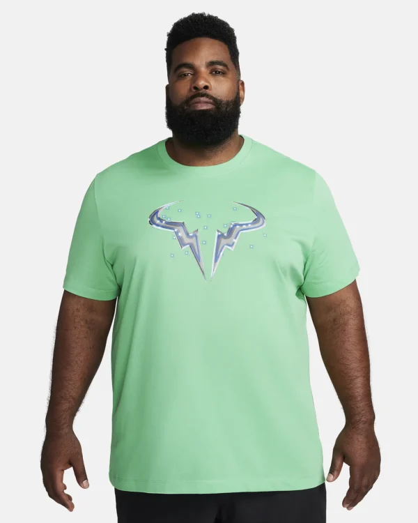 تی شرت تنیس مردانه نایک Rafa NikeCourt Dri-FIT- سبز