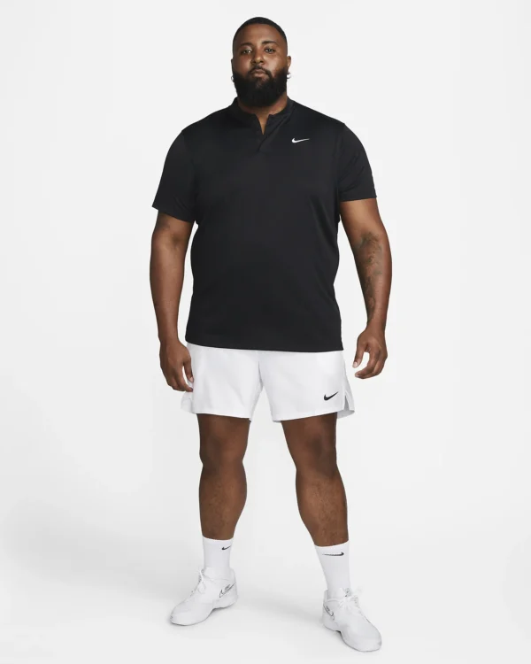 پلوشرت تنیس مردانه نایک NikeCourt Dri-FIT Blade- مشکی