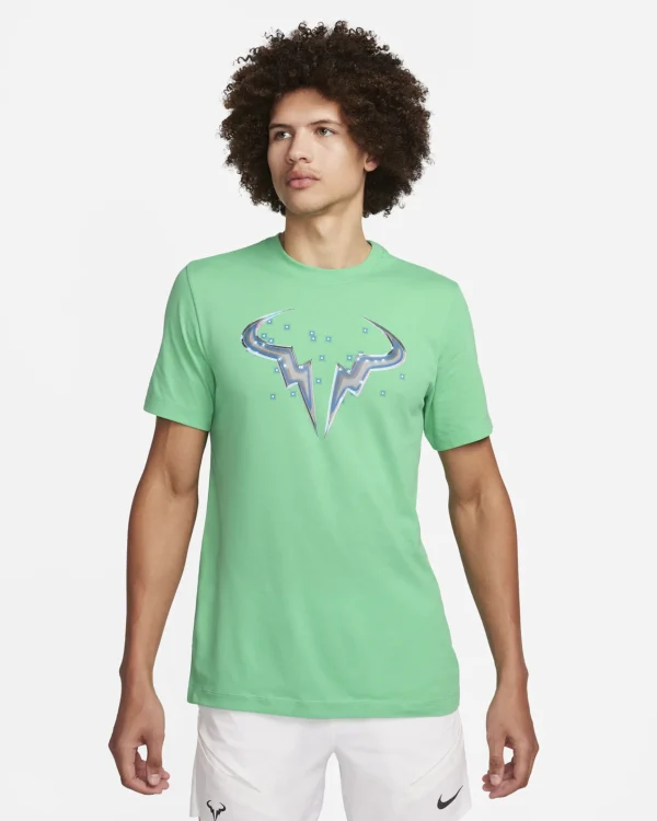 تی شرت تنیس مردانه نایک Rafa NikeCourt Dri-FIT- سبز
