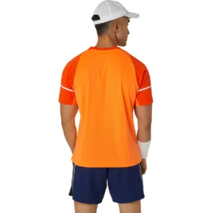 تی شرت تنیس مردانه اسیکس Asics Game SS TOP- نارنجی