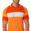 پلوشرت تنیس مردانه اسیکس Asics Match Actibreeze- نارنجی