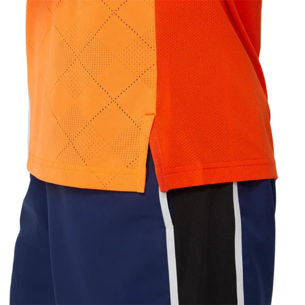 تی شرت تنیس مردانه اسیکس Asics Match Actibreeze SS TOP- نارنجی