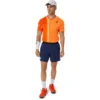تی شرت تنیس مردانه اسیکس Asics Match Actibreeze SS TOP- نارنجی